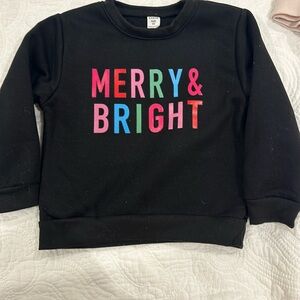 Toddler Christmas sweatshirt